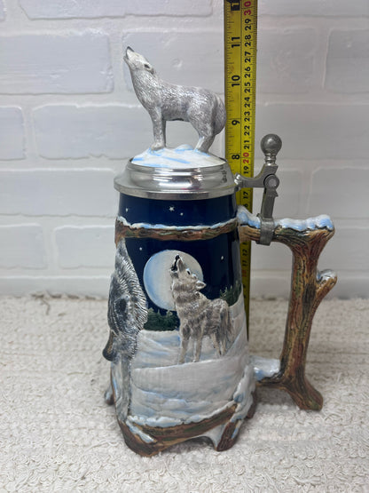 Anheuser-Busch 2003 Nature's Pride Wolf  Beer Stein
