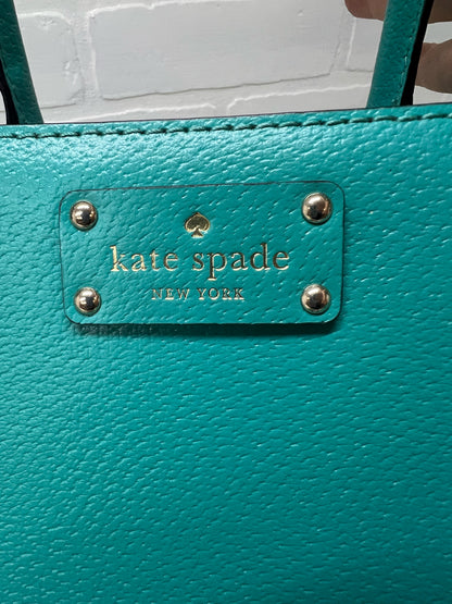 Kate Spade Turquoise  Wellesley style satchel/crossbody