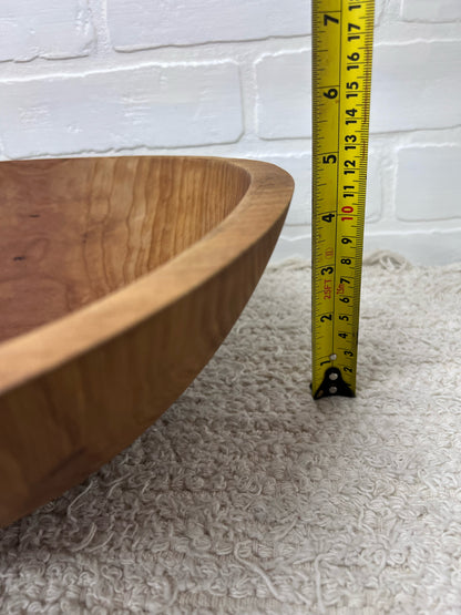 Large Hard Wood Clarendon Vermont Bowl