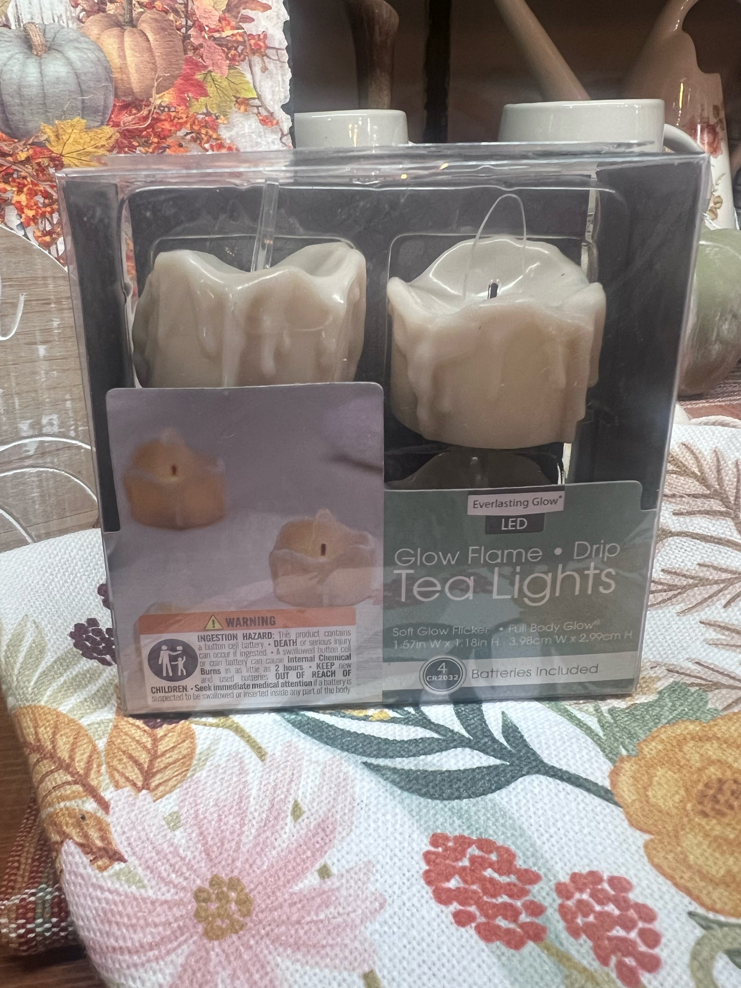 LED Candle Tea Light Four Pack