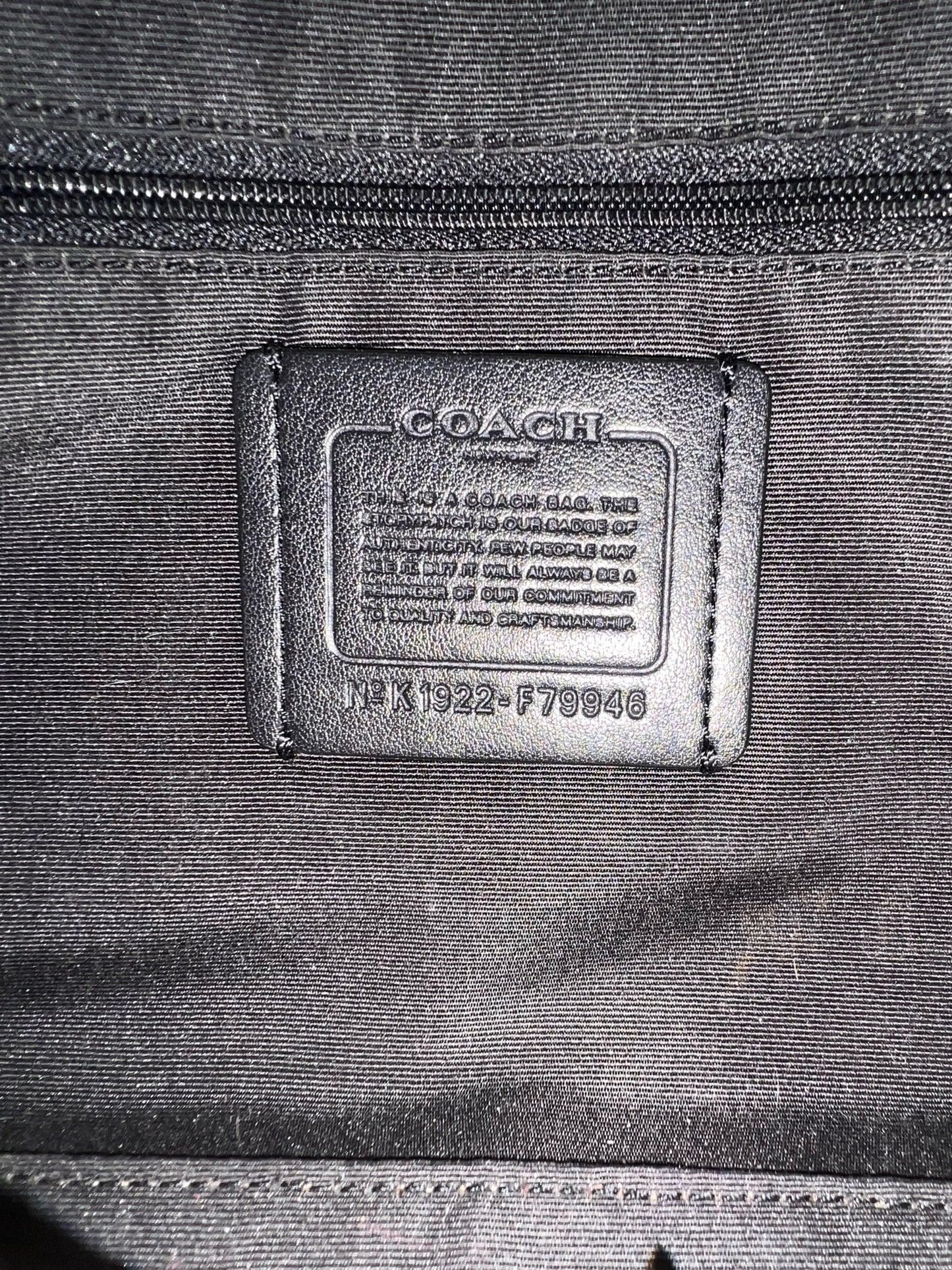 Coach Leather Rowan Satchel Crossboy Bag