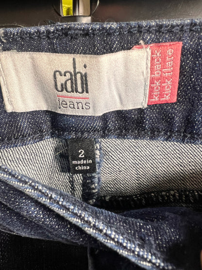CAbi Size 2 Kick Back Kick Flare Jeans