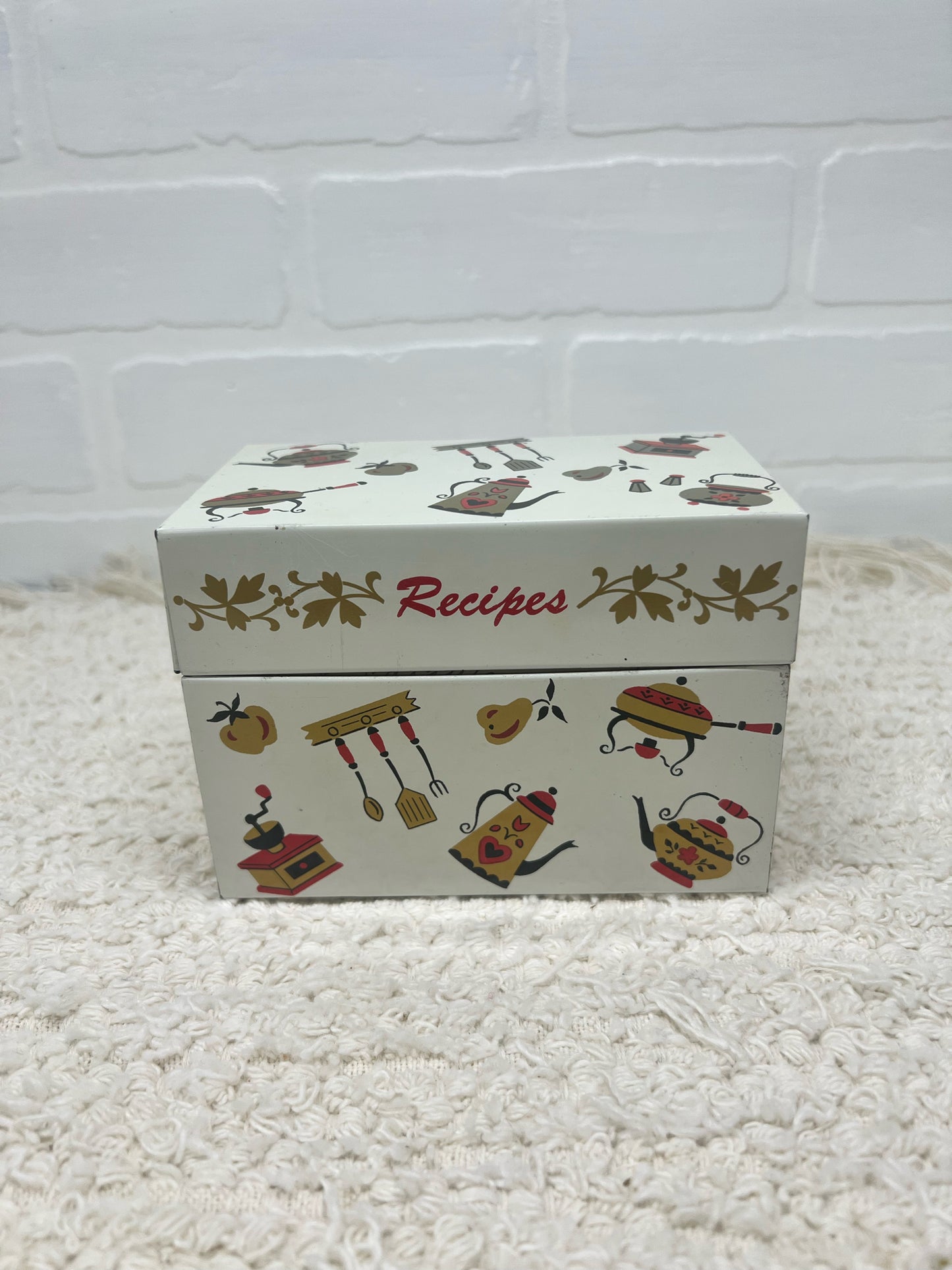 Ohio Art Recipe Box - MCM