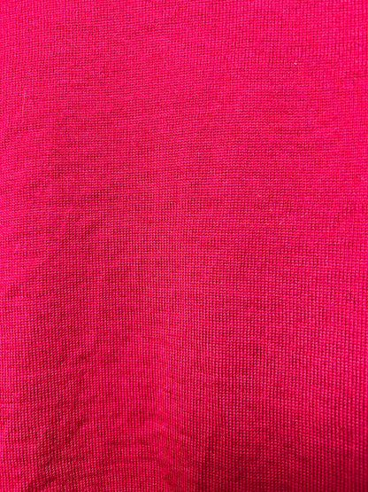 Size XL Pendleton Bright Pink/Fuchia 100% Merino Wool Cardigan