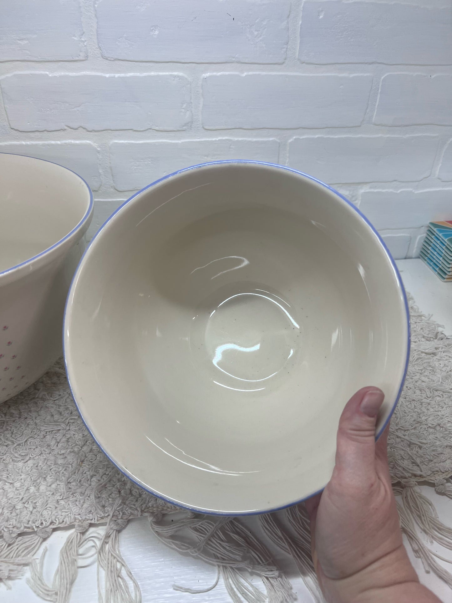 Aunt Rhody Goose 1980's Bowl Set