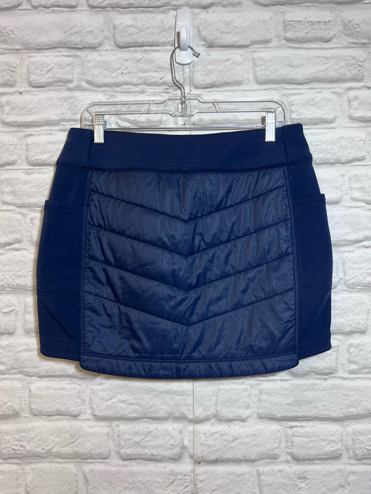 Size M Smart Wool Merino Wool Lined Nylong Outdoor Skirt Navy Blue