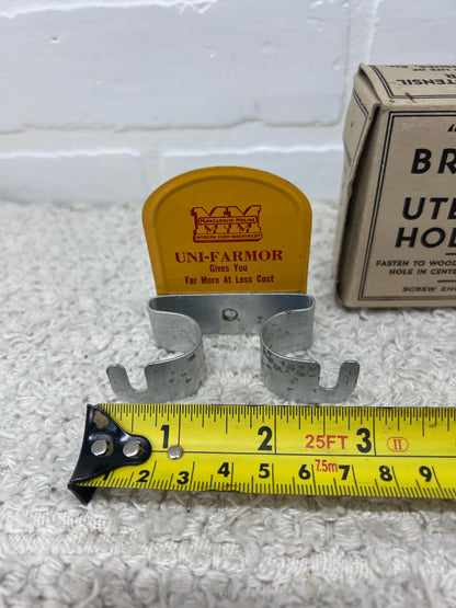 Vintage Advertising Minneapolis Moline Broom Holder New in Box