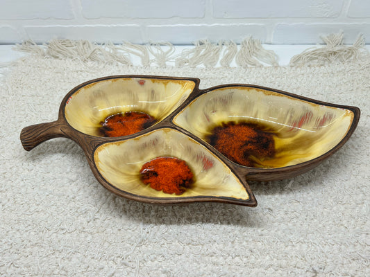 Treasure Craft Leaf Serving Dish