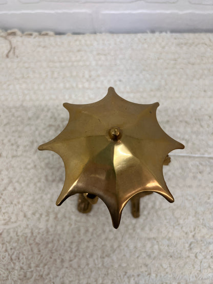 Brass Lovebirds Figurine