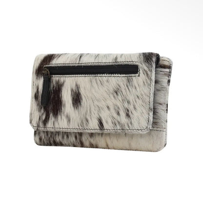 Myra Bag Cookie Crunch Leather & Hairon Wallet