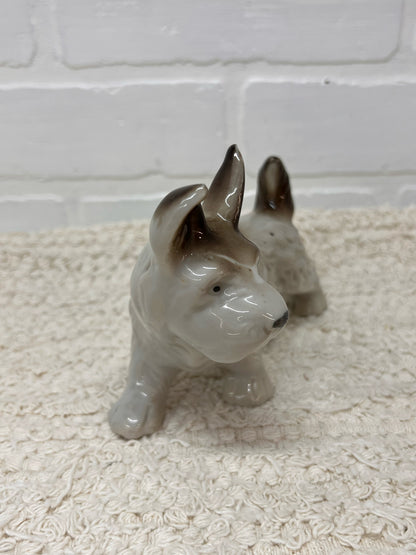Vintage Scotty Dog Ceramic Figurine
