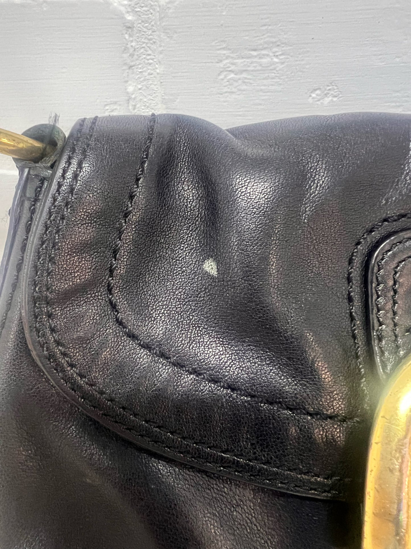 Vintage Coach Soho Mini Shoulder Bag F11840 – Black Leather – Y2K / 90s Era