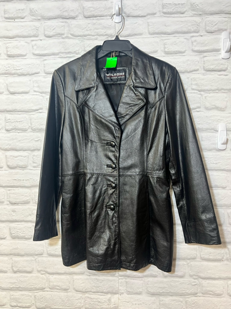 Wilson Leather Size Large Black Jacket