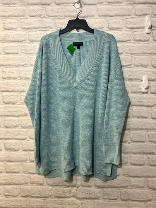 Size 22/24 Lane Bryant light blue v-neck sweater