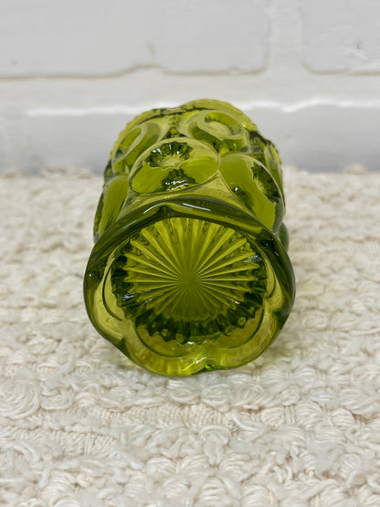 LE Smith Moon & Stars Green Toothpick Holder