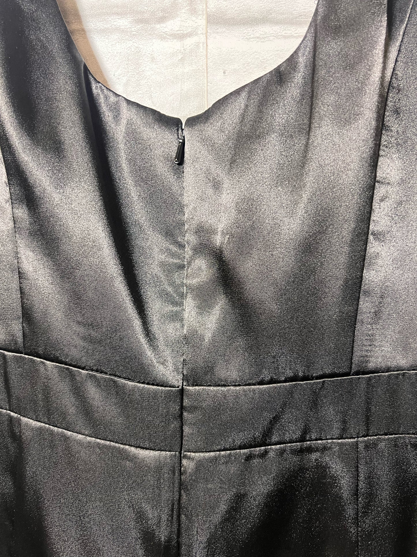 Size 12 David's Bridal Black Cocktail Dress