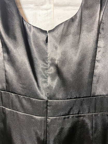 Size 12 David's Bridal Black Cocktail Dress