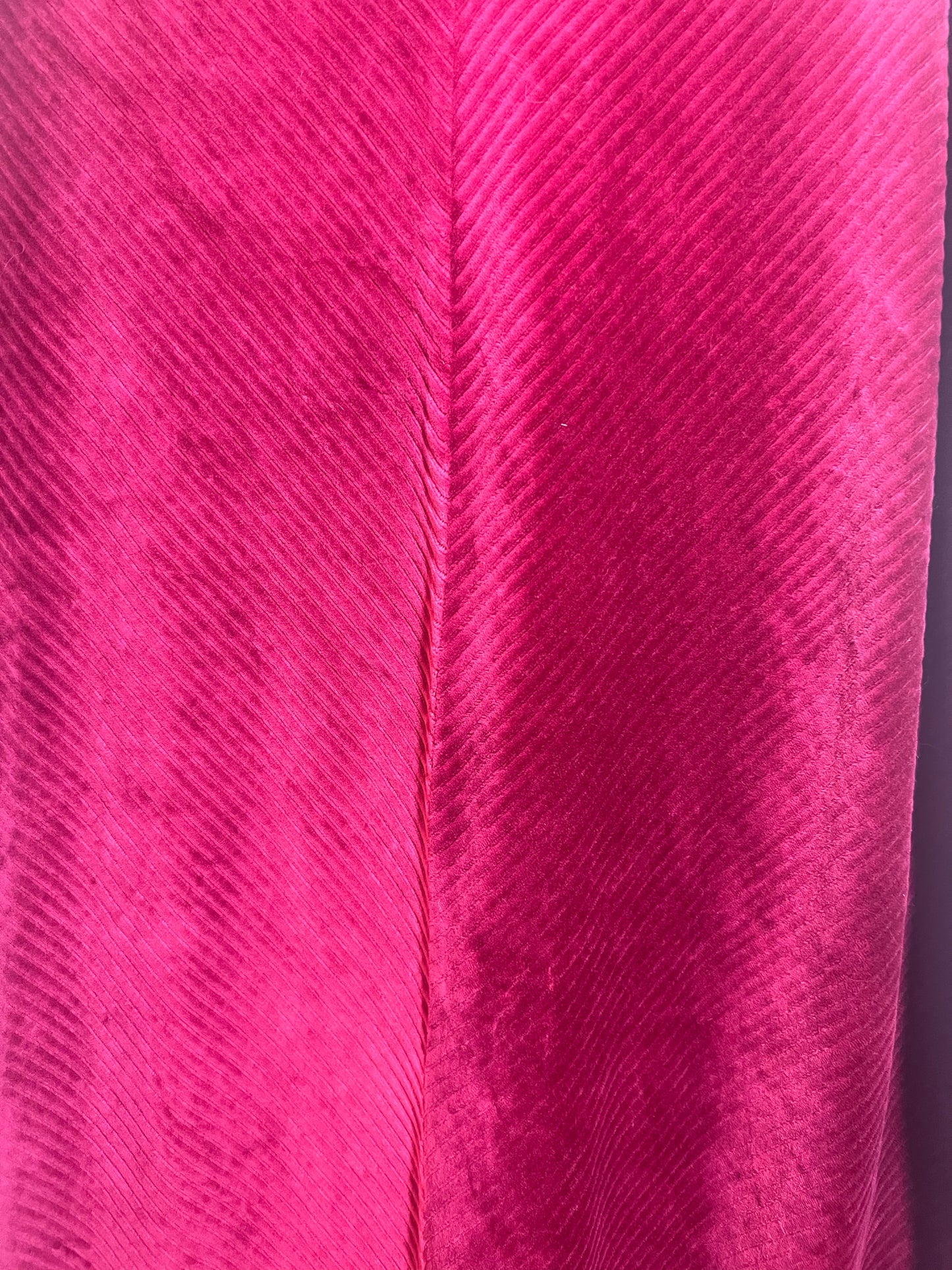 Size L D&Co Red Corduroy Dress