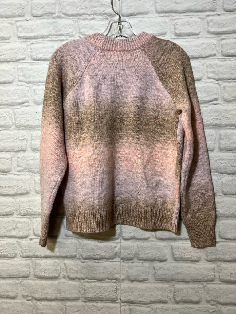 Size S Lauren Conrad pink multicolor sweater