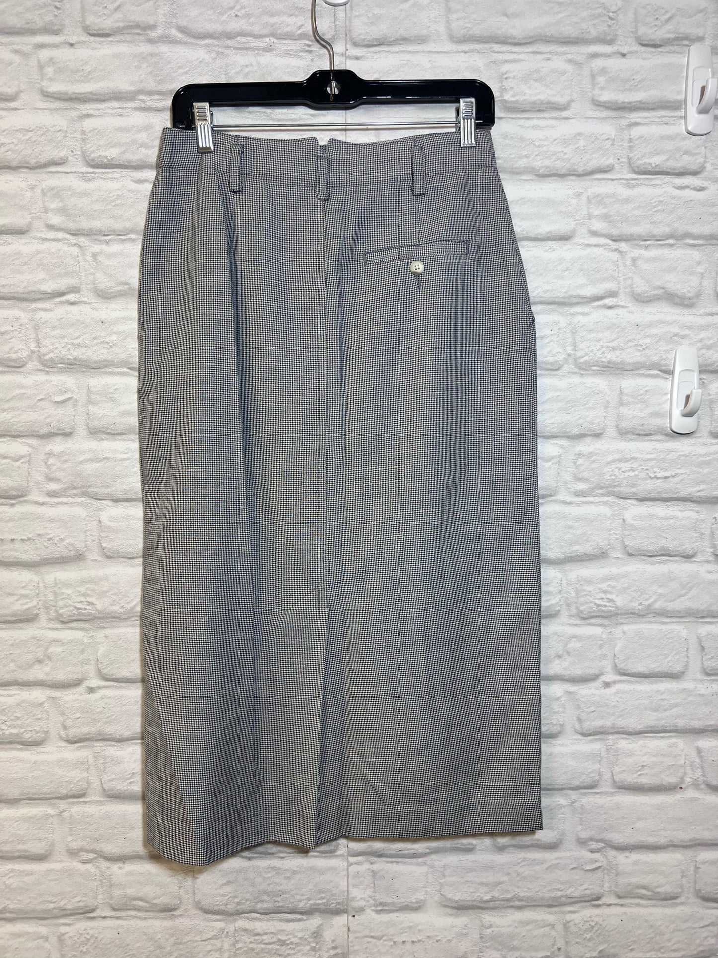 Liz Sport NWT Vintage Houndstooth Check Skirt