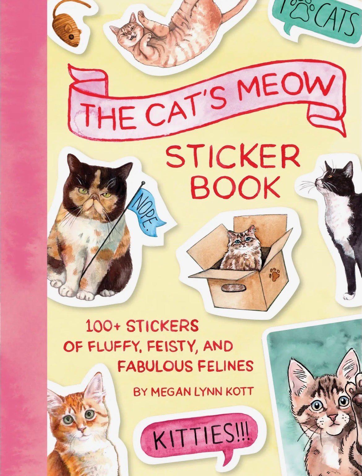 The Cat's Meow Sticker Book