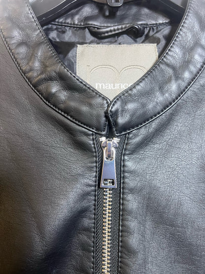 Size XL Maurice's NWT Black Polyurethane Jacket