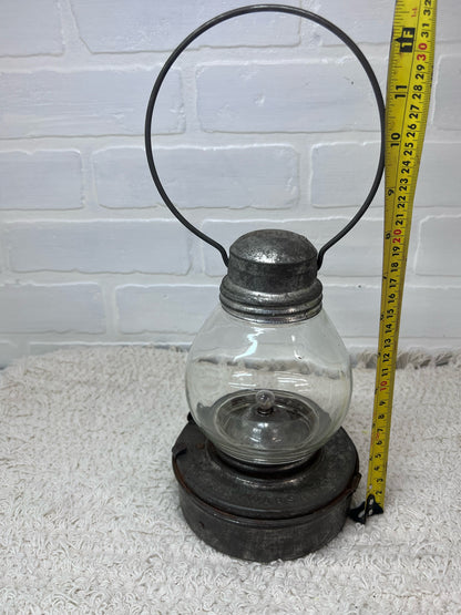 Antique Embury Supreme Battery Lantern Circa 1920s/1930s Warsaw, NY