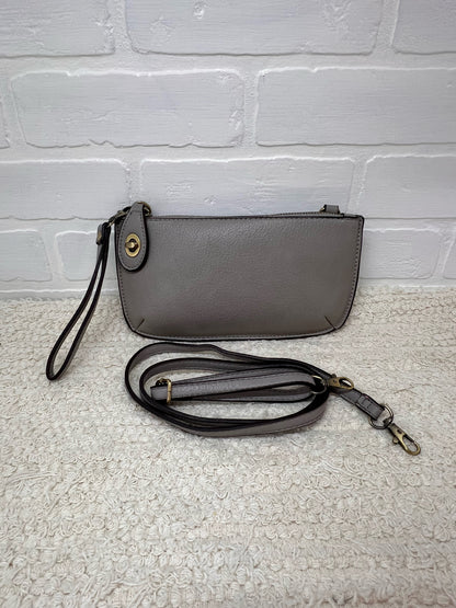 Joy Susan Brand Vegan Leather Wristlet with Crossbody Strap