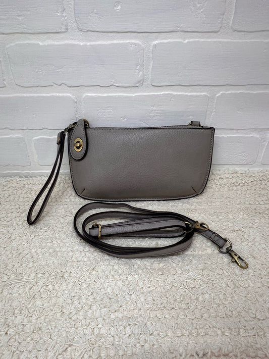 Joy Susan Brand Vegan Leather Wristlet with Crossbody Strap