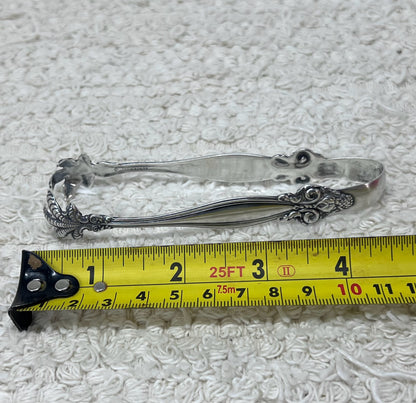 International Sterling Silver Sugar Cube Tongs