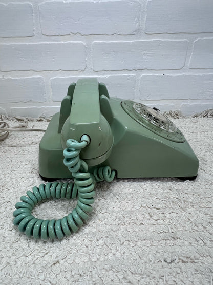 Kellogg Mint Green Rotary Telephone 1960's