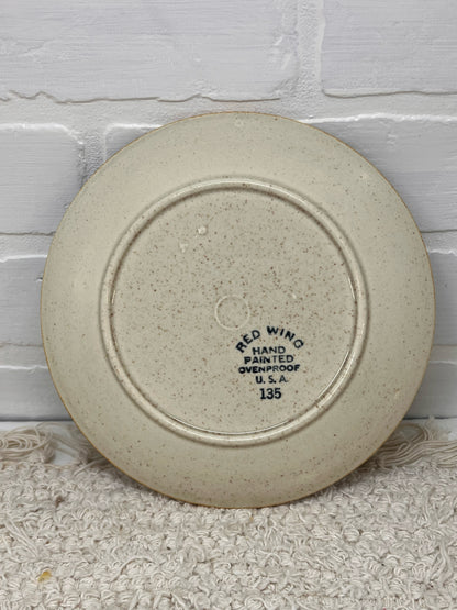 Red Wing Pottery Kashmir Pattern Salad Plate