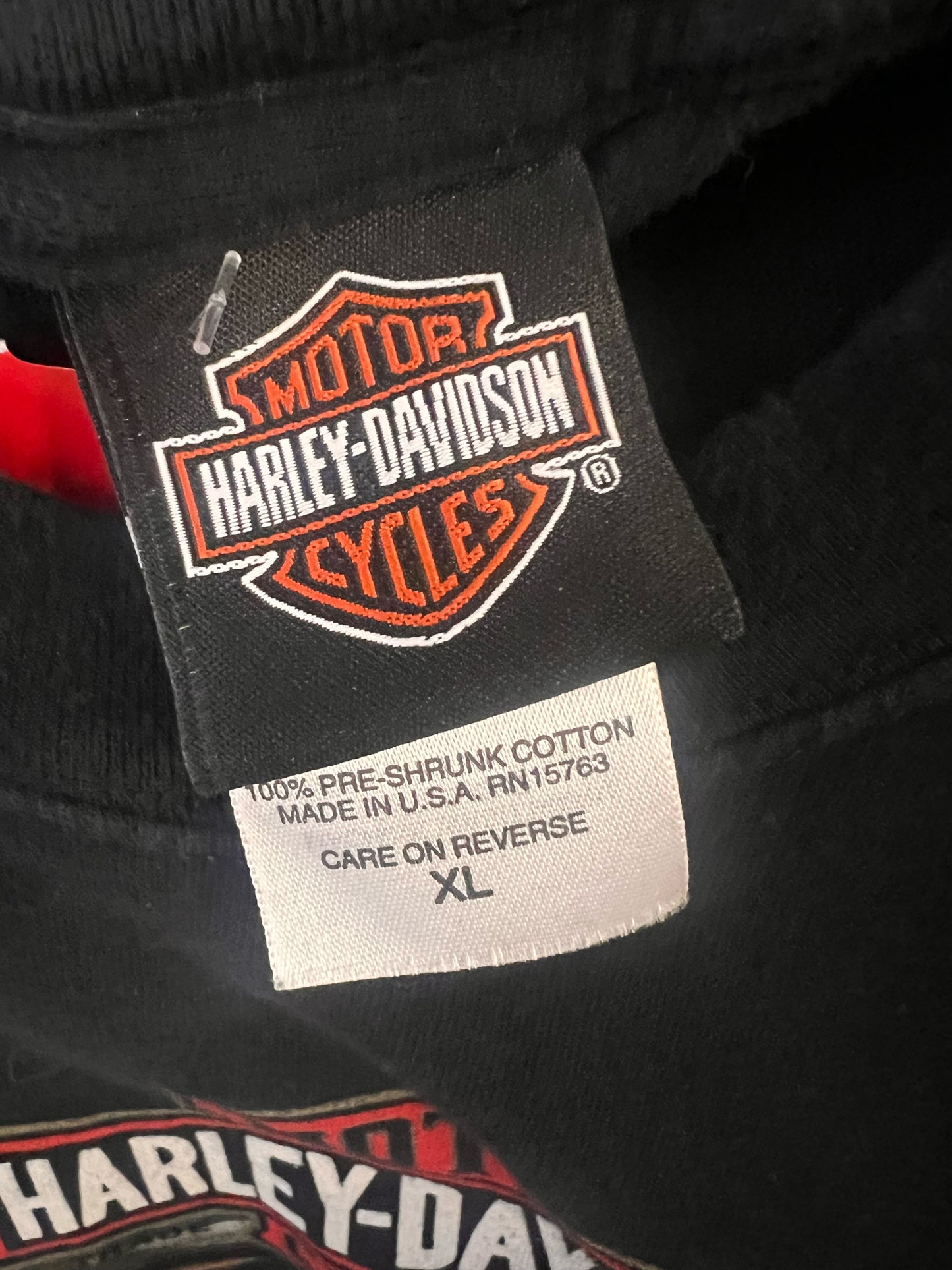 Size XL Harley-Davidson Used HD T-Shirt - Special Collection