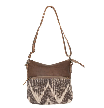 Myra Bag Coffee Canvas Small Crossbody