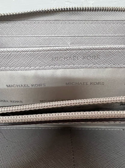 MICHAEL Michael Kors Gray Zip Around  Wallet