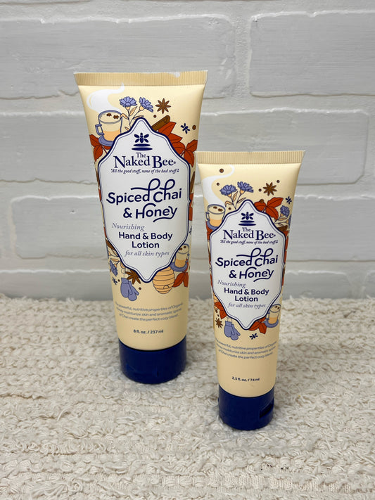 Naked Bee Spiced Chai & Honey Lotion