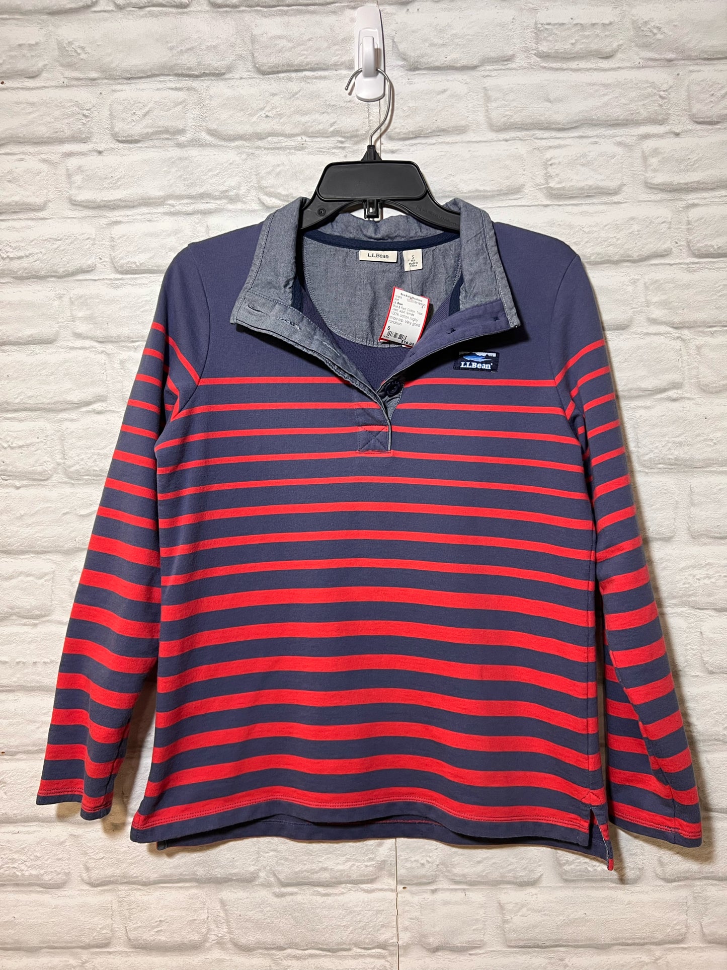 Size S LL Bean 100% cotton shirt