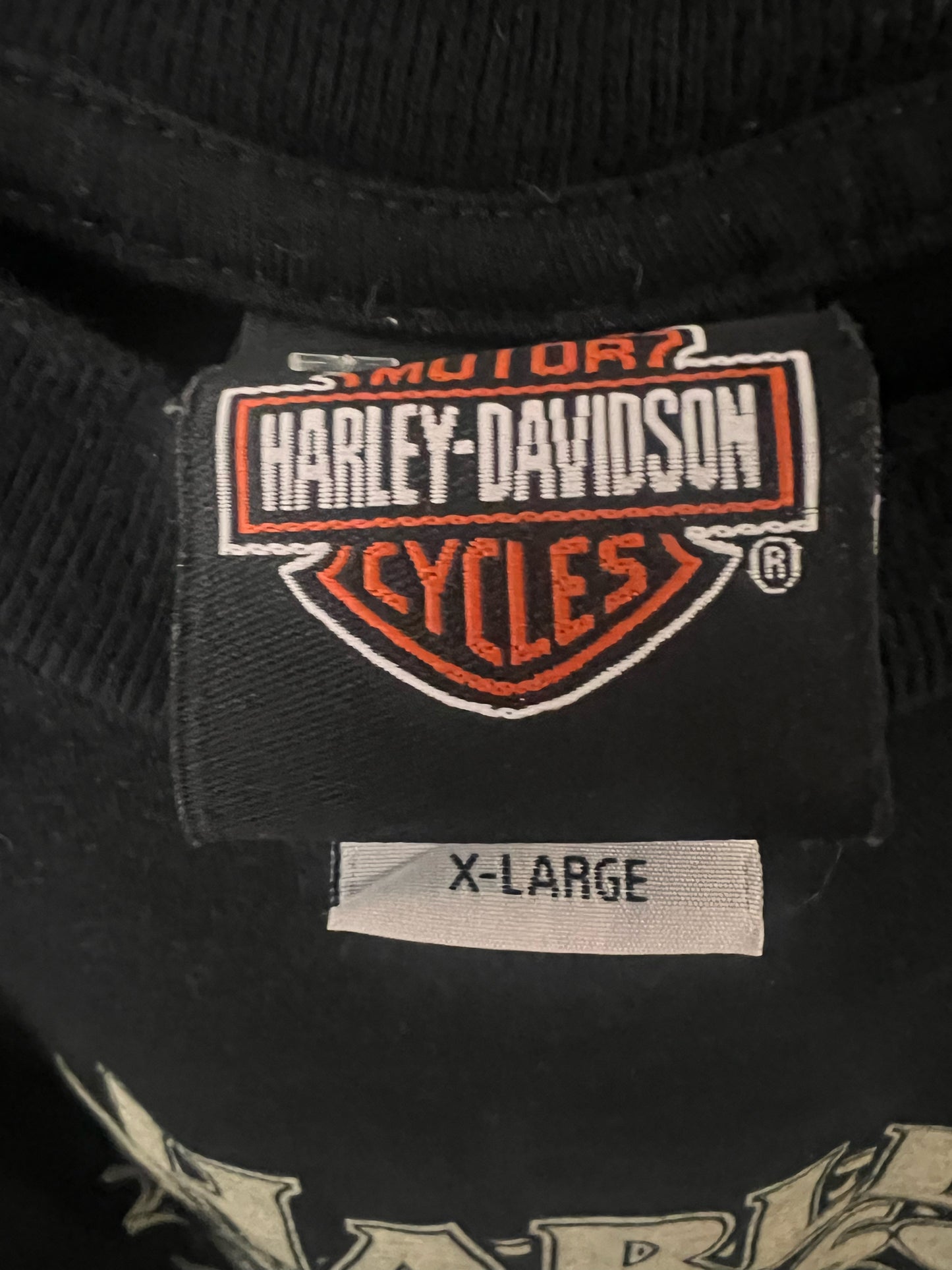 Size XL Harley-Davidson Used HD T-Shirt - Special Collection