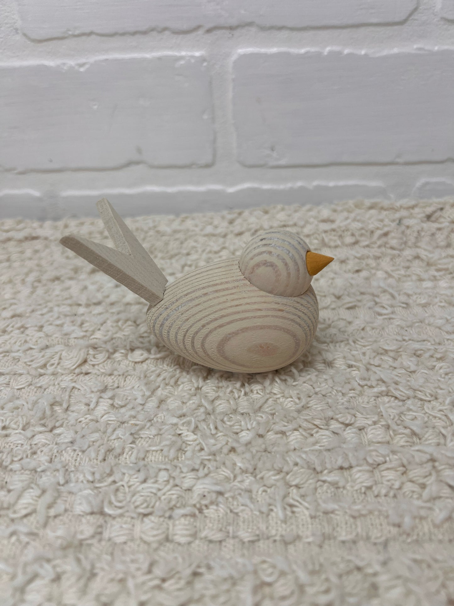 Swedish Wooden Bird - Red or Natural