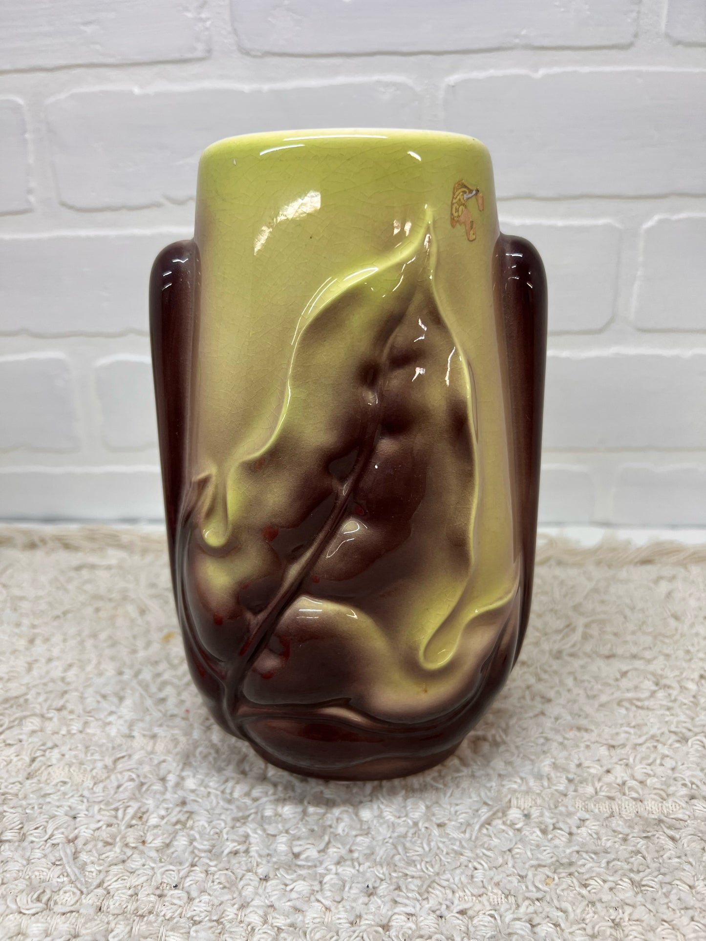 Royal Copley 'Harmony' Leaf Vase