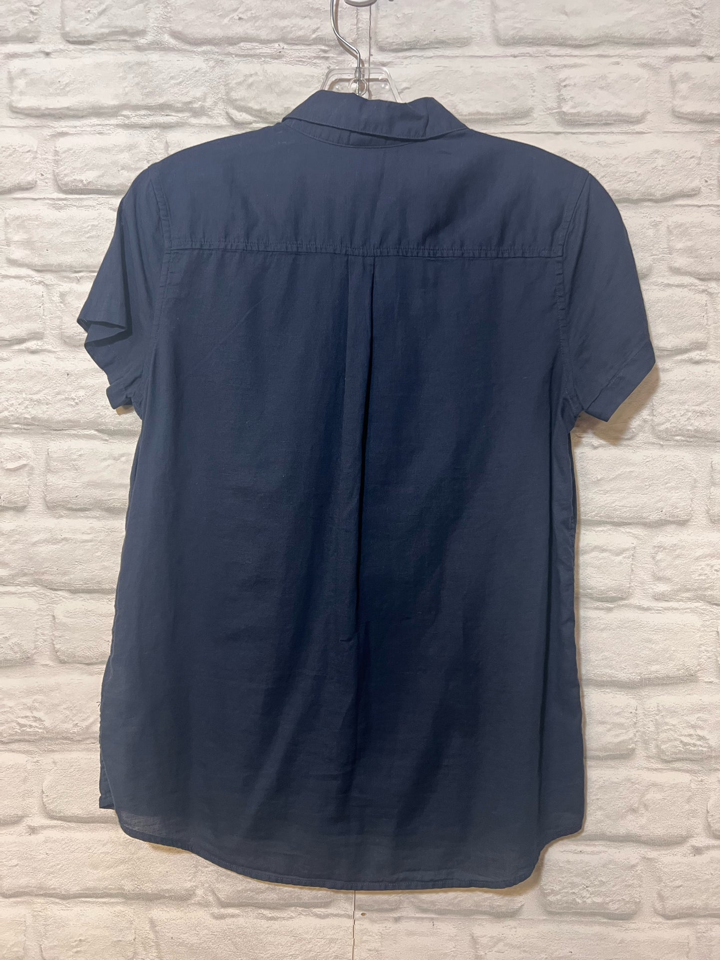 Size S Patagonia Navy Cotton/Hemp Shirt