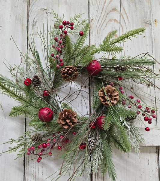 Christmas Jingle 4.5" Holiday Candle Ring
