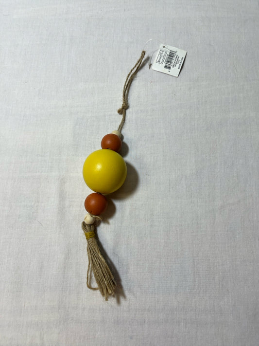 Fall Color Beaded Wall Hanging
