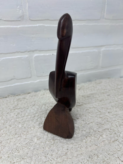 Hand Carved wood pelican