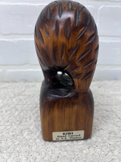 Hand Carved Wood Kiwi Bird