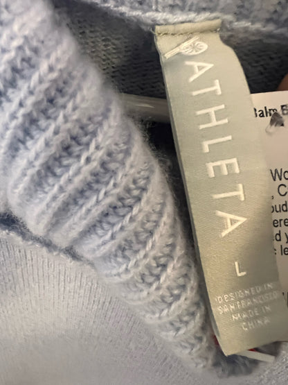 Size L Athleta Tunic Length Wool & Cashmere Blend Sweater