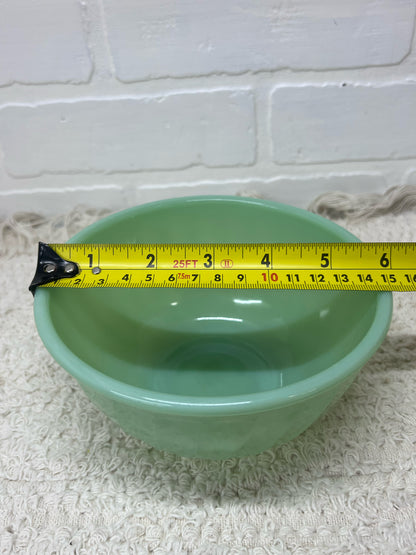 Fire King Jadeite Swirl Mixing Bowl 6 inches