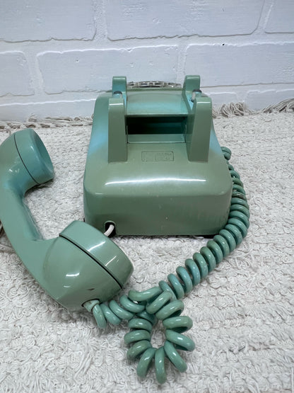 Kellogg Mint Green Rotary Telephone 1960's