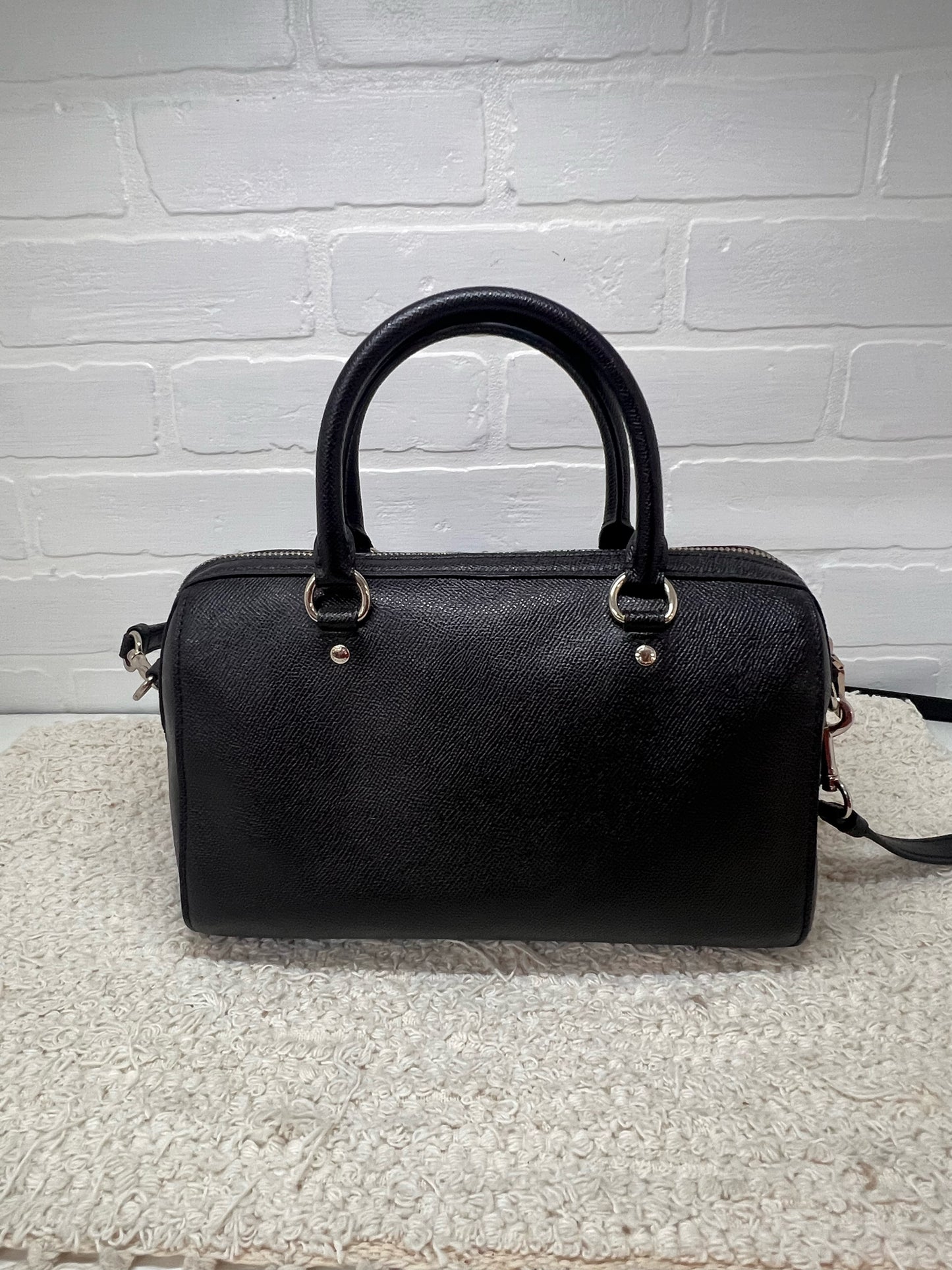 Coach Leather Rowan Satchel Crossboy Bag