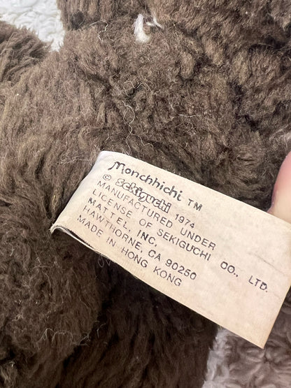 Sekiguchi Monchhichi Stuffed Toy/Doll Circa 1974